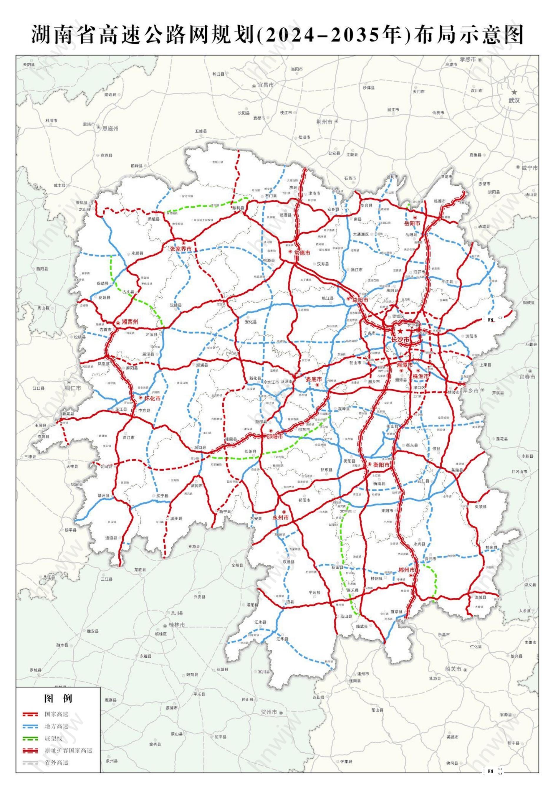 湖南十五五高速公路规划，新增高速线路“完美”避开祁阳