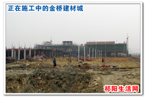 正在建设中滴祁阳工业园新区