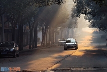 人民路的早晨