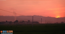 炊烟,太白峰下