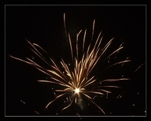 2011年元宵节祁阳江边观烟花