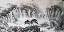 国画一幅：源远流长