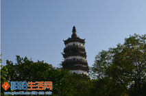 乡江水景游人恋
