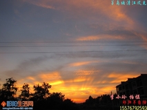 夕阳中的小学------清江联校